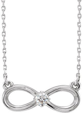 Platinum Infinity-Inspired Necklace – 7.1x17.39mm