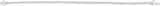14K Gold Round Natural Diamond Line Bracelet – 1.8mm Stones - view 3