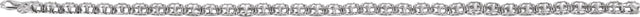 14K Gold Round Natural Diamond Line Bracelet XII - White Gold - view 4