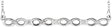 Platinum Infinity-Inspired Bar Necklace