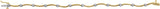 14K Gold Round Natural Diamond Accented Line Bracelet – 2.2mm Stones - view 3