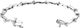14K Gold Round Natural Diamond Line Bracelet – 2.7mm Stones - view 2