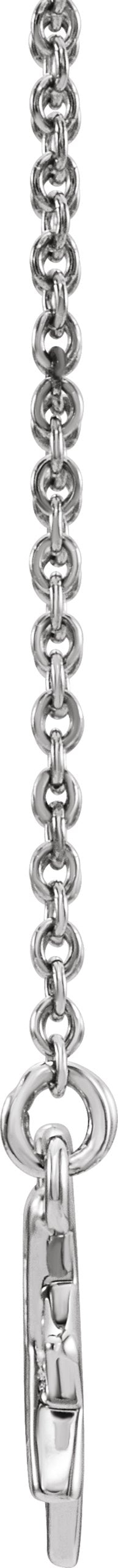 Platinum Star Necklace - view 2