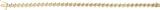 14K Gold Round Natural Diamond Accented Line Bracelet II - Yellow Gold - view 2