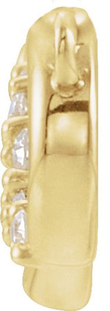 14K Gold Accented Infinity-Inspired Necklace - Yellow Gold - view 2