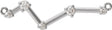 Platinum Constellation Bar Necklace