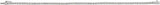 14K Gold Round Natural Diamond Line Bracelet – 1.9-2.9mm Stones - White Gold - view 3