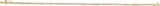14K Gold Round Natural Diamond Bezel-Set Line Bracelet – 1.35-2.2mm Stones - Yellow Gold - view 3