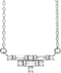 Platinum Art Deco Necklace