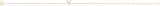 14K Gold Round Natural Diamond Initial Bracelet - Yellow Gold - view 4