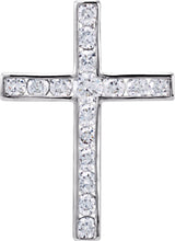 Platinum Cross Pendant