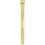 14K Gold Natural Diamond Stackable Ring – 1/8–1/6 CTW - Yellow Gold - view 9