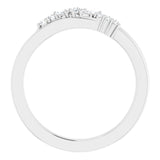 Platinum Natural Diamond Accented Ring II - view 2