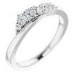 Platinum Natural Diamond Accented Ring II