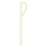 14K Gold Round Natural Diamond Vertical Bar Pendant - Yellow Gold - view 3