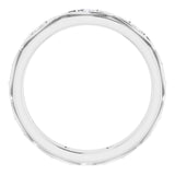 Platinum Round Natural Diamond Eternity Band – 1/5 CTW - view 2