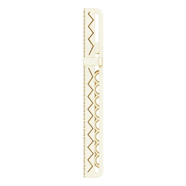 14K Gold Round Natural Diamond Cross Pendant – up to 1/4 CTW - Yellow Gold - view 3