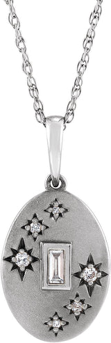 Platinum Celestial Necklace or Pendant