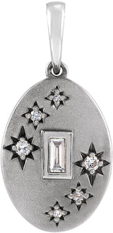 Platinum Celestial Necklace or Pendant