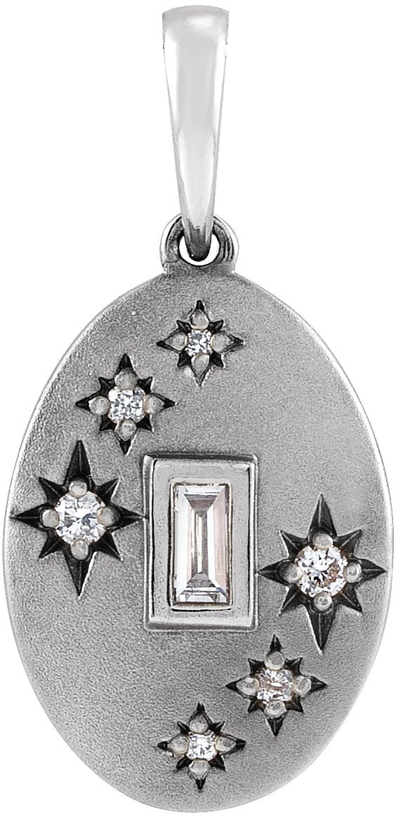 Platinum Celestial Necklace or Pendant