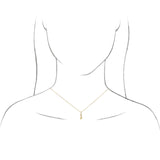 14K Gold Round Natural Diamond Hand of Buddha Necklace or Pendant - Rose Gold - view 3