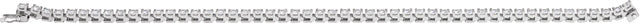 14K Gold Round Lab-Grown Diamond Line Bracelet – 1.4-4.25mm Stones - White Gold - view 4