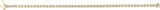 14K Gold Round Lab-Grown Diamond Line Bracelet – 1.4-4.25mm Stones - Yellow Gold - view 3