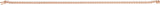 14K Gold Round Lab-Grown Diamond Line Bracelet – 1.4-4.25mm Stones - Rose Gold - view 3