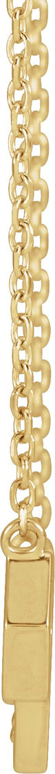 14K Gold Round Natural Diamond Honeycomb Necklace - Yellow Gold - view 2
