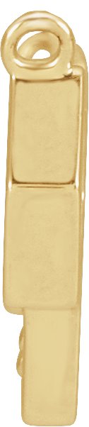14K Gold Round Natural Diamond Honeycomb Necklace - Yellow Gold - view 2