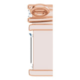 14K Gold Straight Baguette Natural Diamond Baguette Bar Necklace – up to 0.05 CTW - Rose Gold - view 6