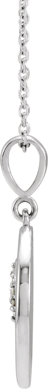 Platinum Lion Necklace or Pendant - view 2