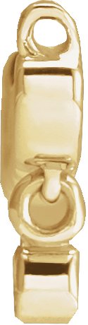 14K Gold Round Lab-Grown Diamond Accented Mama Necklace - Yellow Gold - view 2