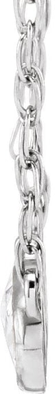 Platinum Round Natural Diamond Rose-Cut Three-Stone Necklace - view 2