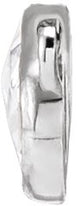 Platinum Round Natural Diamond Rose-Cut Three-Stone Necklace - view 2