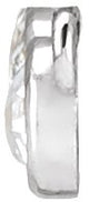 14K Gold Round Natural Diamond Rose-Cut Three-Stone Necklace - White Gold - view 2