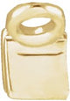 14K Gold Straight Baguette Natural Diamond Solitaire Channel-Set Necklace - Yellow Gold - view 2