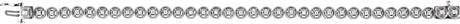 14K Gold Round Natural Diamond Line Bracelet IV - view 2