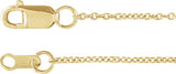 14K Gold Round Natural Turquoise Sideways Cross Bracelet - Yellow Gold - view 3