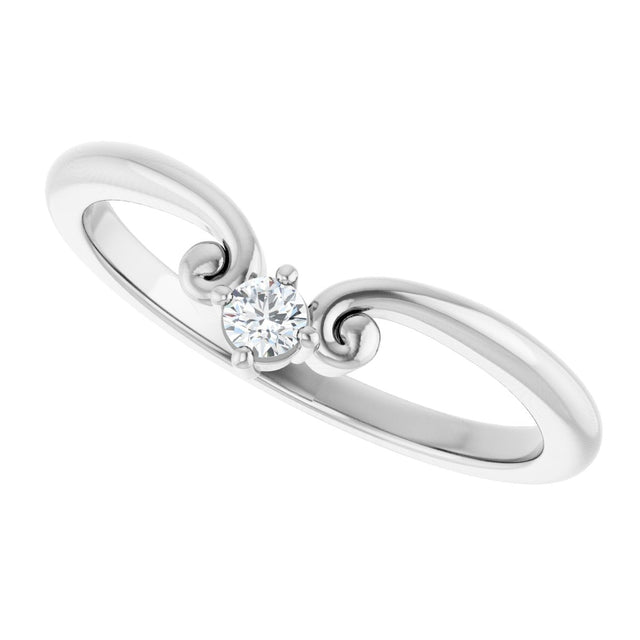 Platinum Marquise Lab-Grown Diamond Contour Band – 4x3mm - view 5