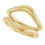 14K Gold Ring Guard II - Yellow Gold - view 5