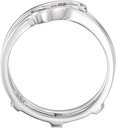10K Gold Ring Guard - view 2