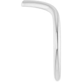 14K Gold Contour Band - White Gold - view 4