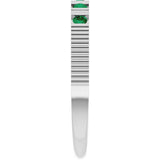 Platinum Round Natural Emerald Birthstone Stackable Ring - view 9
