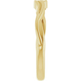 14K Gold Stackable Ring II - Yellow Gold - view 4