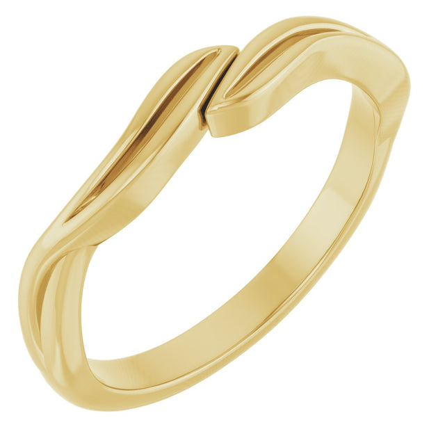 14K Gold Stackable Ring II - Yellow Gold