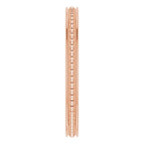 14K Gold Stackable Bead Ring II - Rose Gold - view 4
