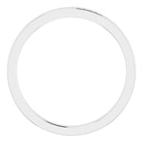14K Gold Stackable Bead Ring II - White Gold - view 2
