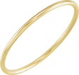 14K Gold Stackable Ring - Yellow Gold