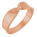 10K Gold Stackable Twisted Ring